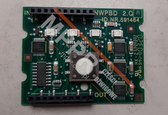 SHR-591464 Płytka przycisku NWPBD 2.Q