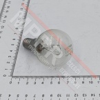 Round Lightbulb, transparent, E14, 230 V, 700 lm