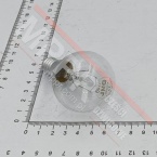 Round Lightbulb, transparent, E14, 230 V